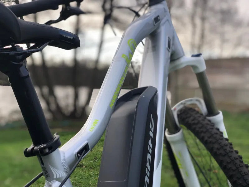 Second Hand Haibike SDURO HardSeven 4 Wms Electric Bike XS 2019 Silver-6